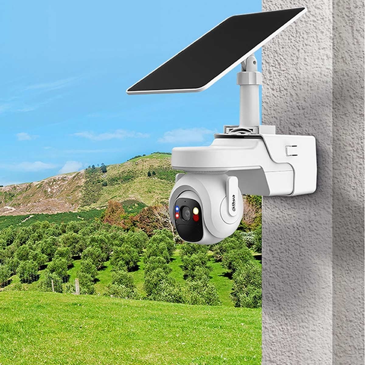 Dahua Apollo Picoo A1 4G – Kabellose 4G Überwachungskamera 4MP mit Schwenk-Neige-Funktion, Solarpanel & 20.000 mAh Akku - Calitronshop.com