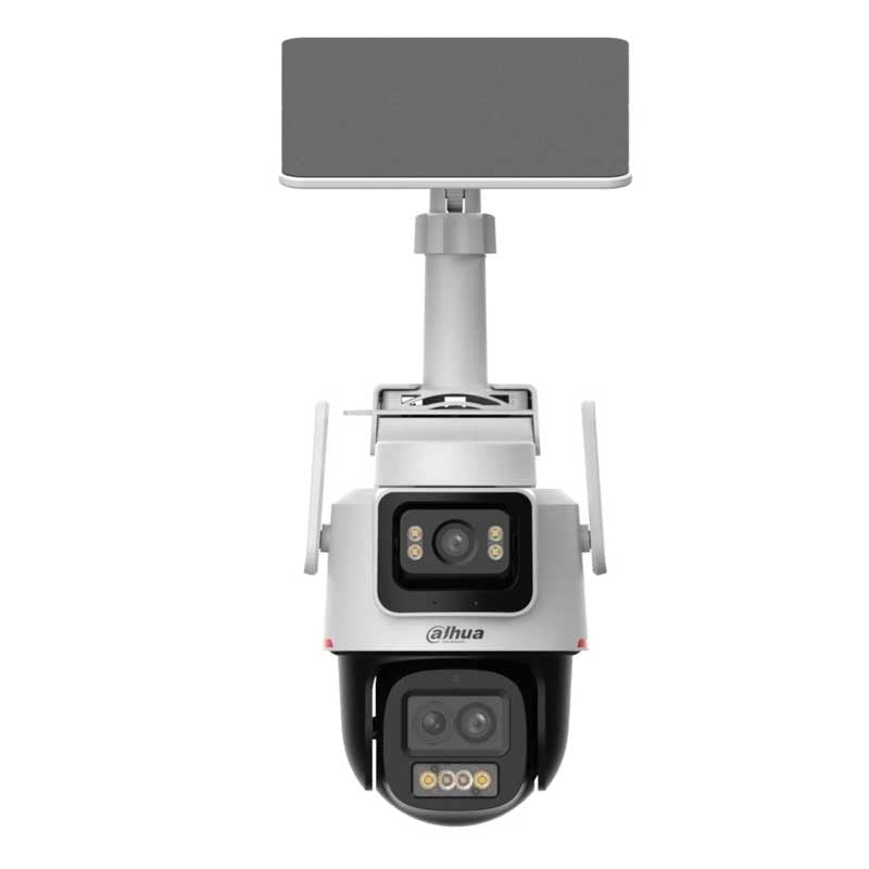Dahua Hyprid Zoom PT IPC-PTS2649C – 4G PT-Überwachungskamera mit 6x Hybrid-Zoom, Dual-Lens & Solarpanel - Calitronshop.com