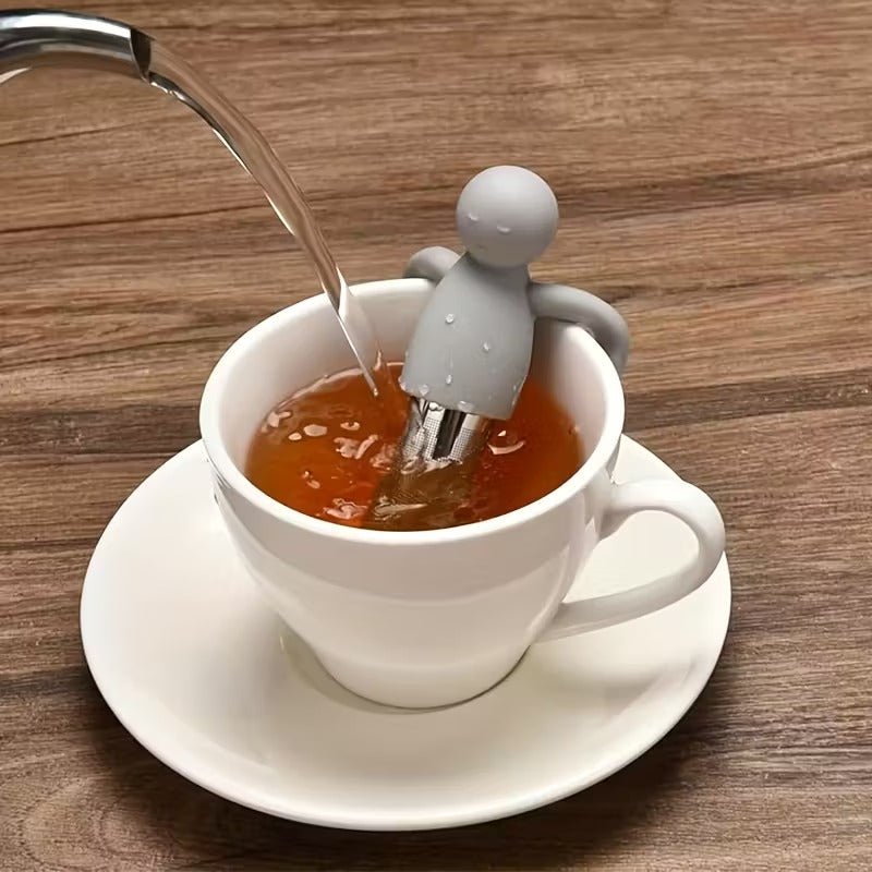 Loser Tee Infuser aus Edelstahl mit feiner Masche & Silikondeckeln - Calitronshop.com