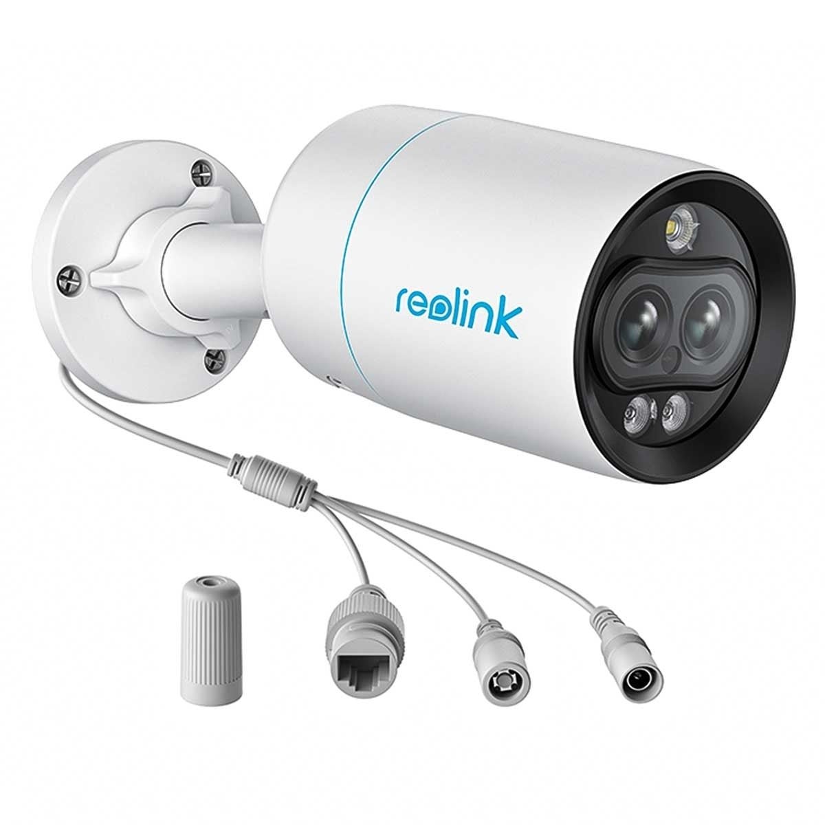 Reolink P330M - RLC - 81MA Intelligente 4K PoE Kamera mit Nachtsicht in Farbe - Calitronshop.com
