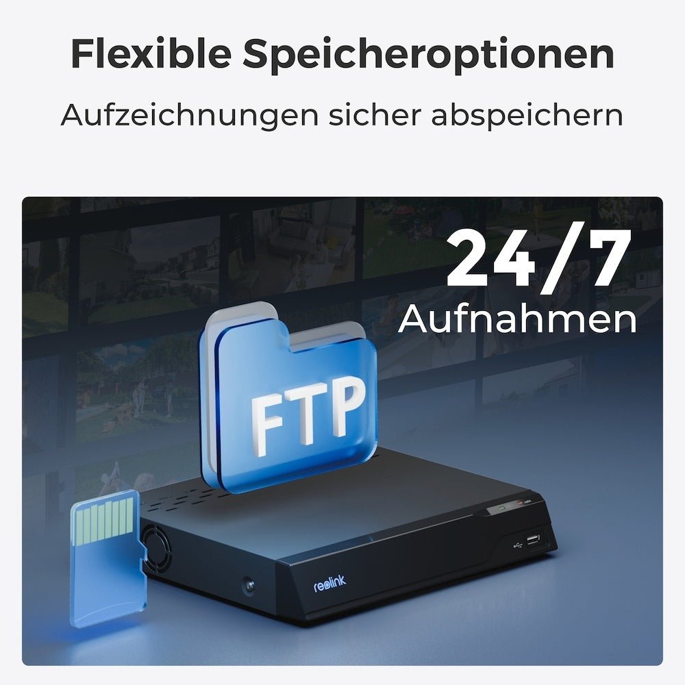 Reolink RLC - 823S2 - P850 4K PoE Überwachungskamera 16x Zoom - Calitronshop.com