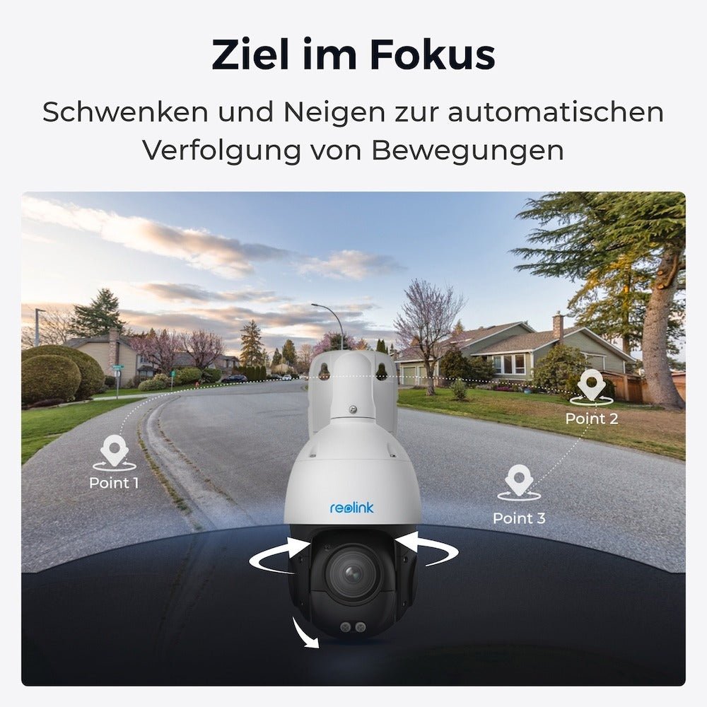 Reolink RLC - 823S2 - P850 4K PoE Überwachungskamera 16x Zoom - Calitronshop.com