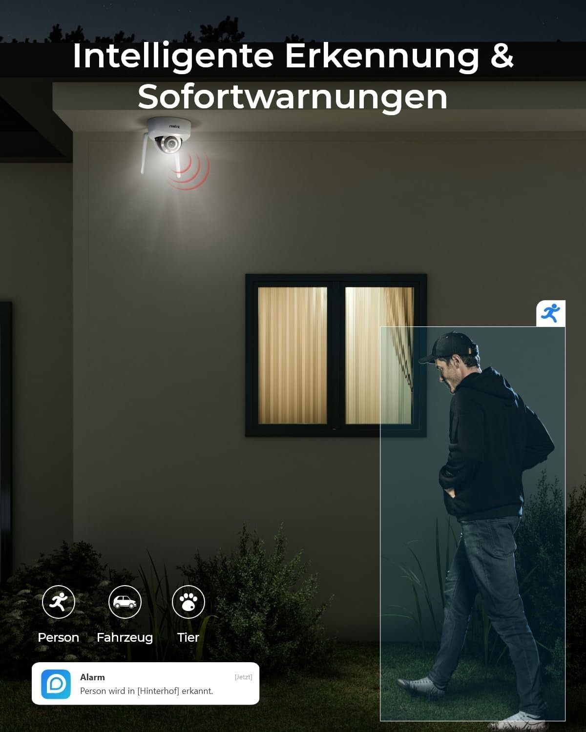Reolink RLC-843WA - W437 4K WiFi Kamera Vandalismus geschützt, 5x Zoom - Calitronshop.com