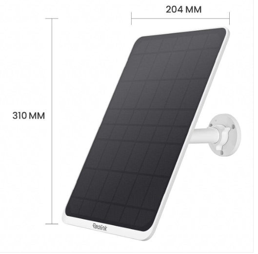 Reolink Solarpanel 3 - 12W - weiss, für akkubetriebene Reolink Kameras - Calitronshop.com