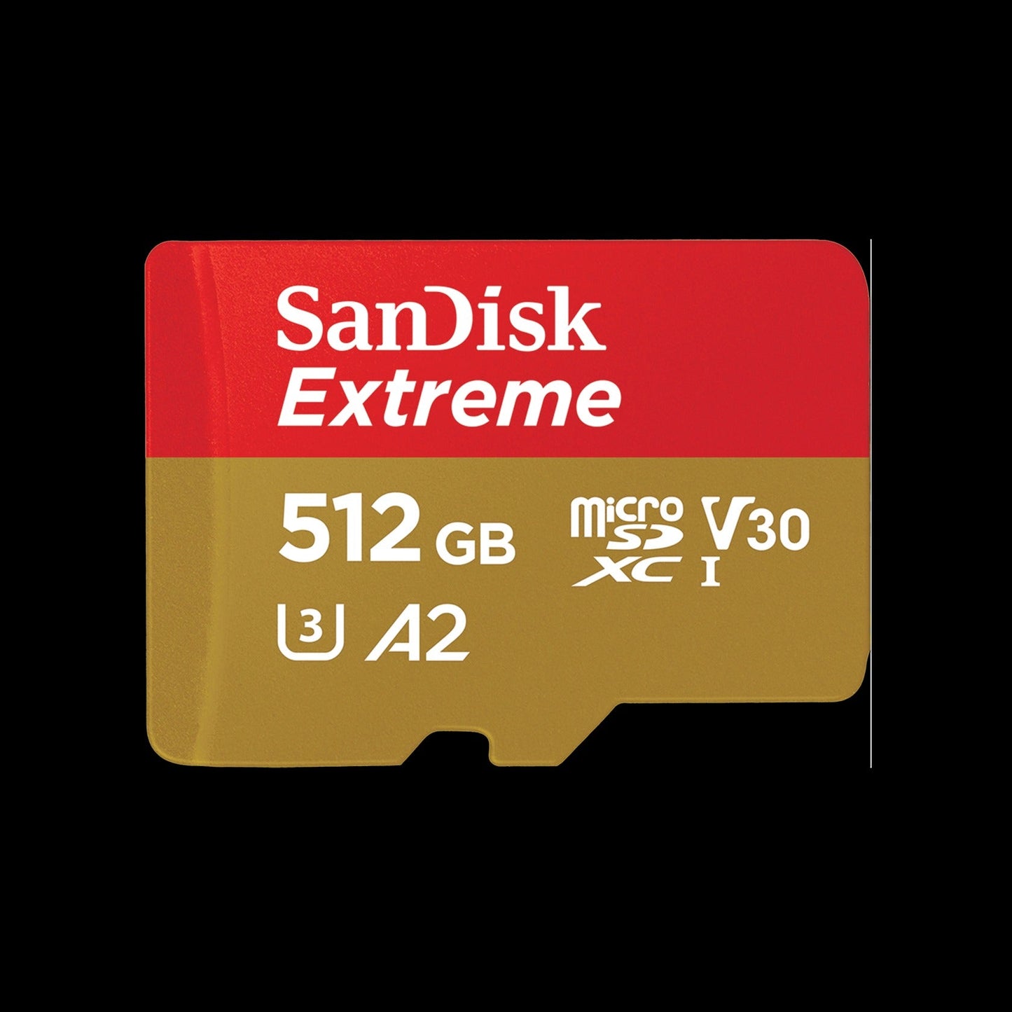 Sandisk Extreme microSDXC, 512GB, U3, A2, V30 Speicherkarte (SDSQXAV - 512G - GN6MA) - Calitronshop.com
