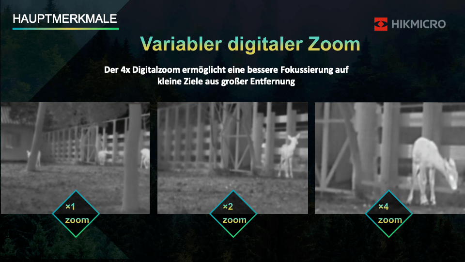 Wärmebild- Nachtsichtkamera Hikmicro BC06, Personen, Jagd - Outdoor - Calitronshop.com