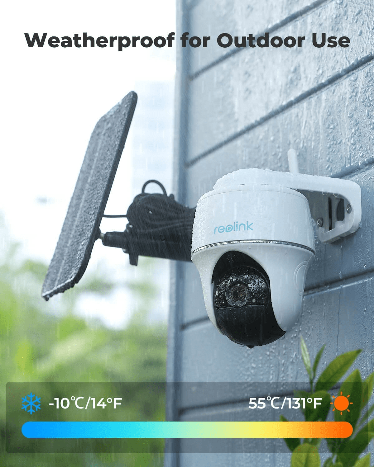 Black Friday - Reolink Argus PT 2K-4MP WLAN Überwachungskamera mit Akku - Calitronshop.com