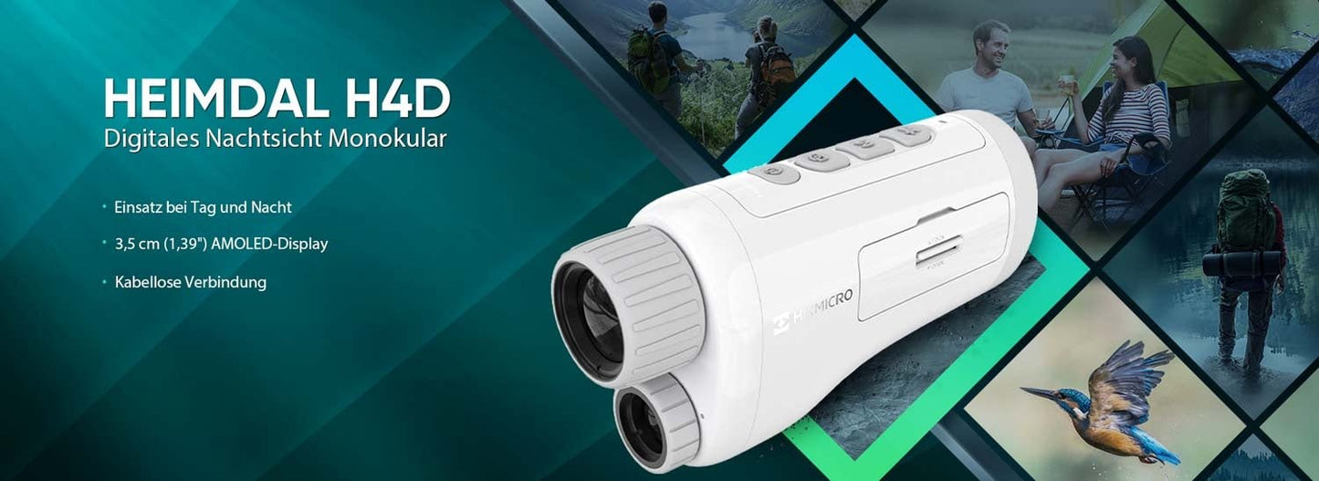 Heimdal H4D digitales Nachtsicht Monokular HIKMICRO - Calitronshop.com