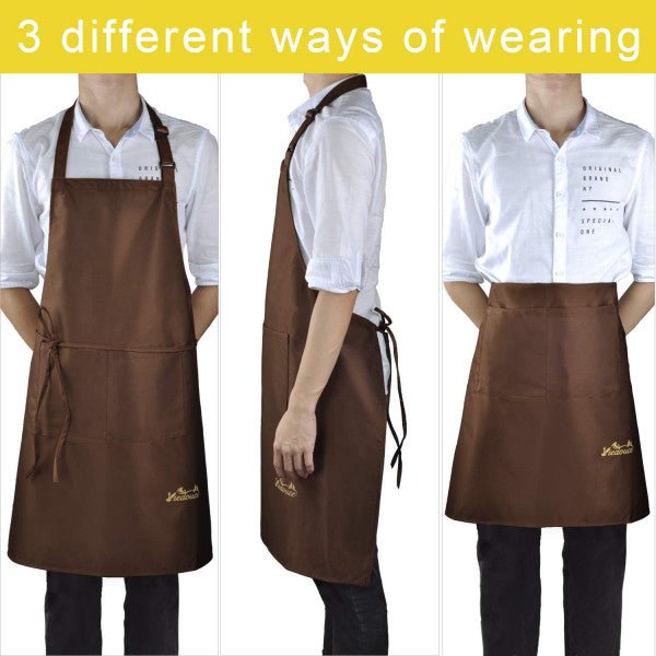 Kochschürze / Grillschürze mit Taschen - Calitronshop.com