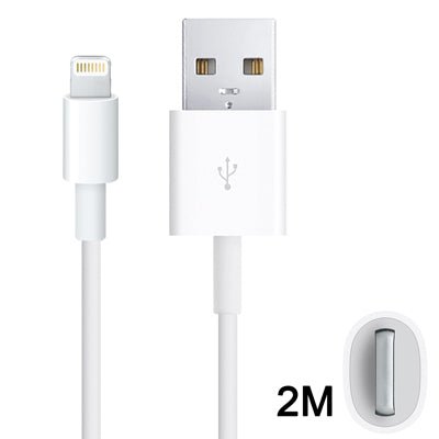 Ladekabel 2m Lightning für iPhone und iPad - Calitronshop.com