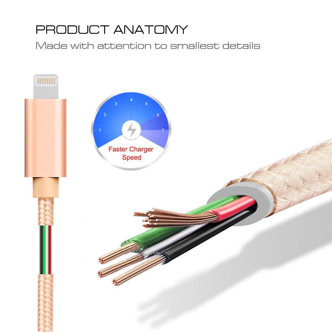 Ladekabel Lightning 3m - Calitronshop.com
