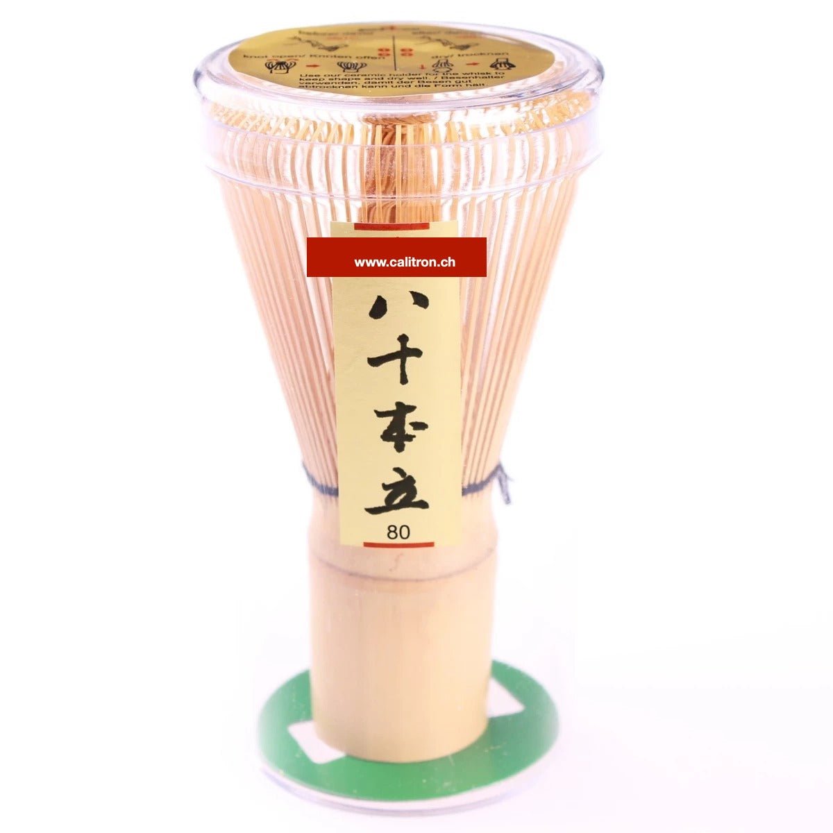 Matcha Grün Tee Set Bamboo inkl. Matcha Besen - Calitronshop.com