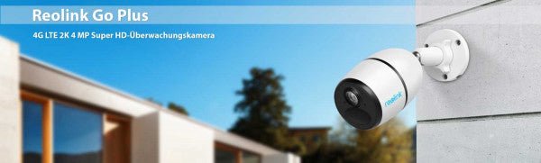 Reolink Go Plus Mobile 4G LTE 2K 4MP Überwachungskamera - Calitronshop.com