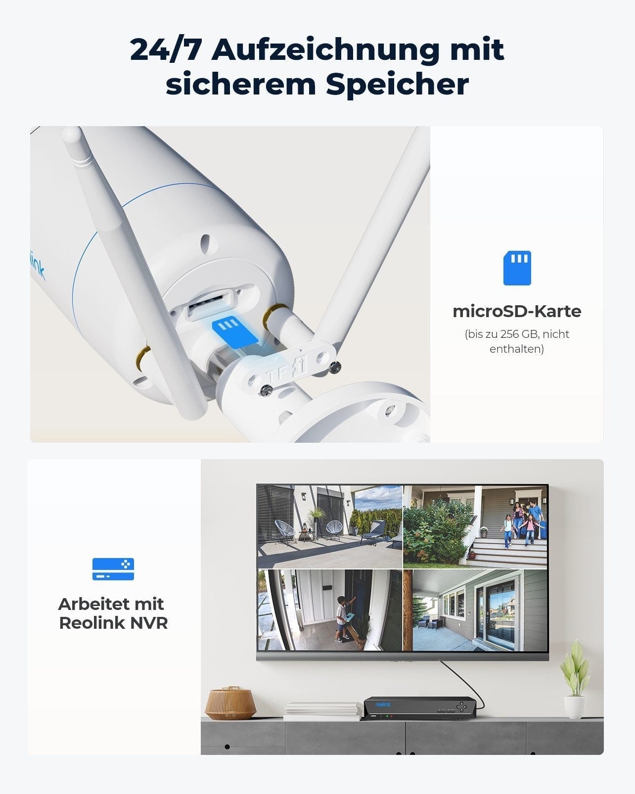 Reolink RLC-810WA - W330 4K WiFi Überwachungskamera - Calitronshop.com