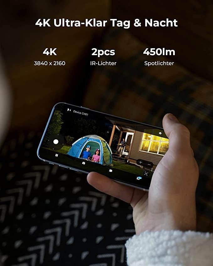 Reolink RLC-830A 4K PoE Überwachungskamera, dreh & schwenkbar mit Auto Tracking - Calitronshop.com