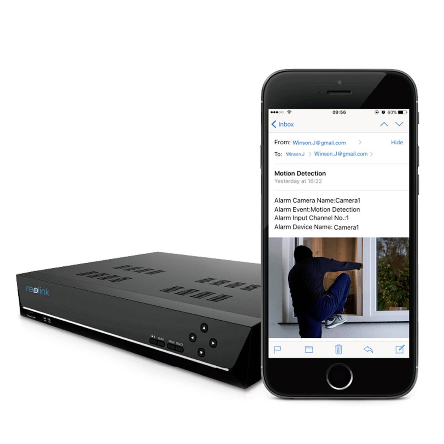 Reolink RLK8-5KB4-A 5K-Überwachungskamera-Set 8-Kanal mit 4 10MB Kameras und inkl. NVR - Calitronshop.com