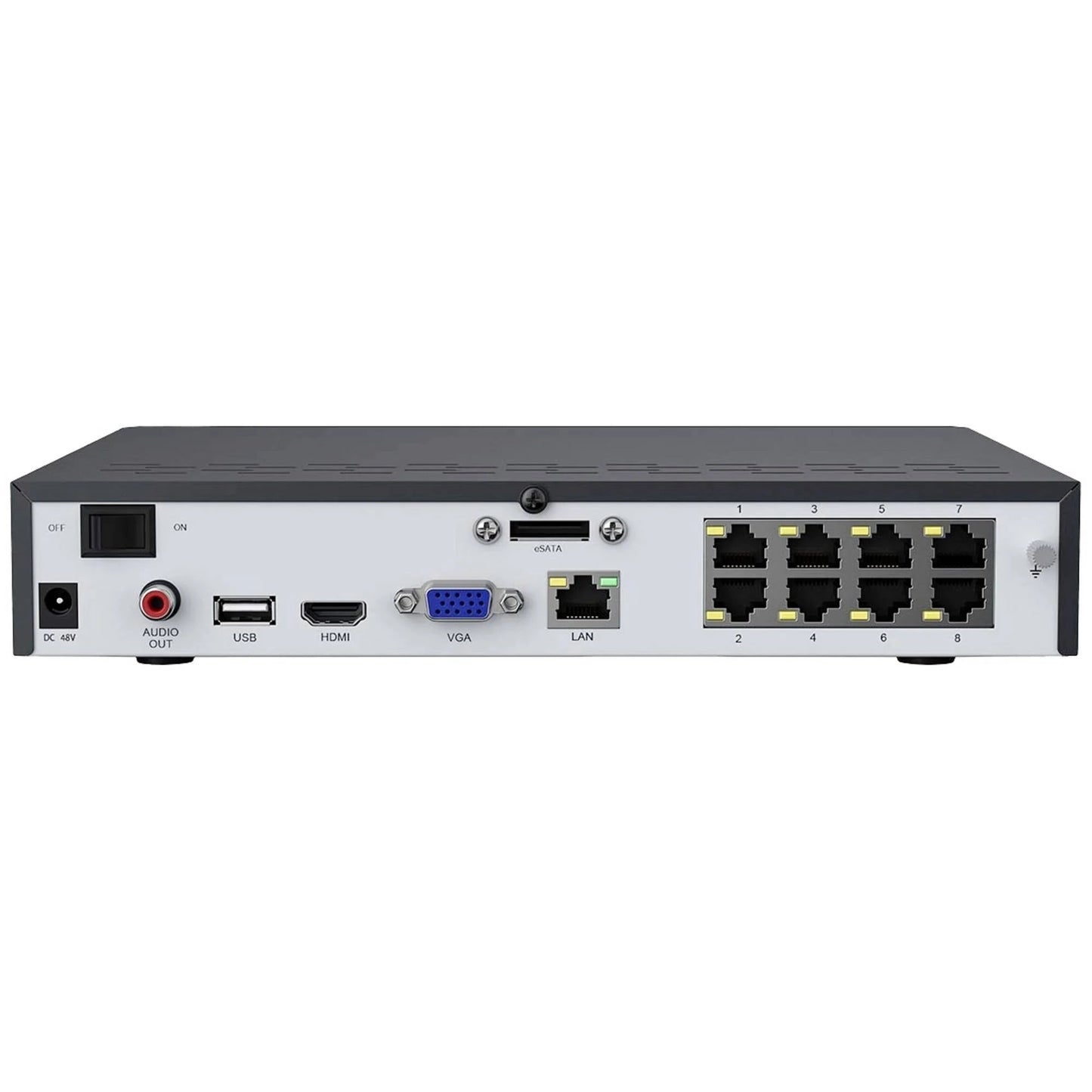 Reolink RLK8-5KB4-A 5K-Überwachungskamera-Set 8-Kanal mit 4 10MB Kameras und inkl. NVR - Calitronshop.com