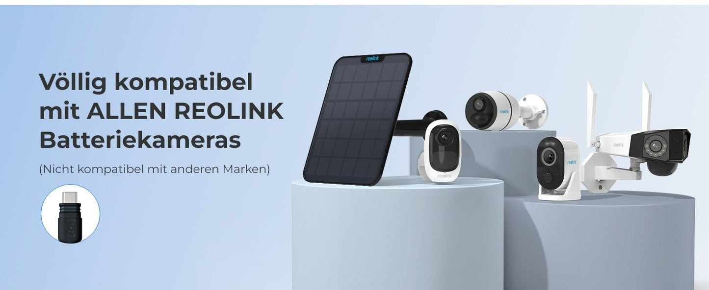 Reolink Solarpanel 2 weiss RL-Solar-2 - Calitronshop.com