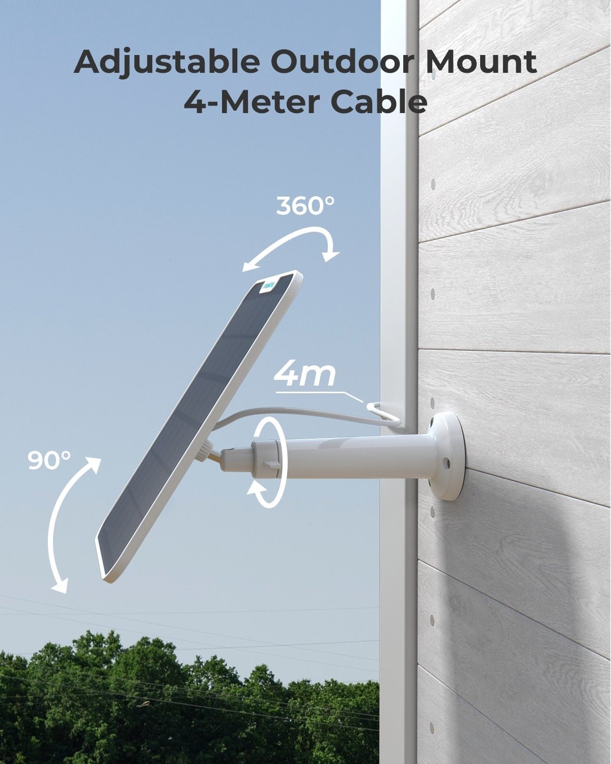 Reolink Solarpanel 2 weiss RL-Solar-2 - Calitronshop.com