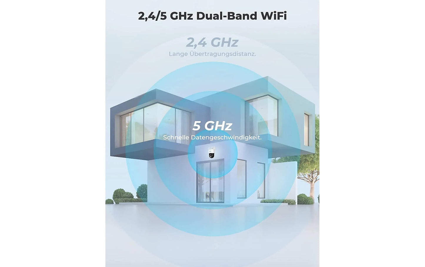 Reolink TrackMix WiFi Überwachungskamera mit Autozoom & Tracking - Calitronshop.com