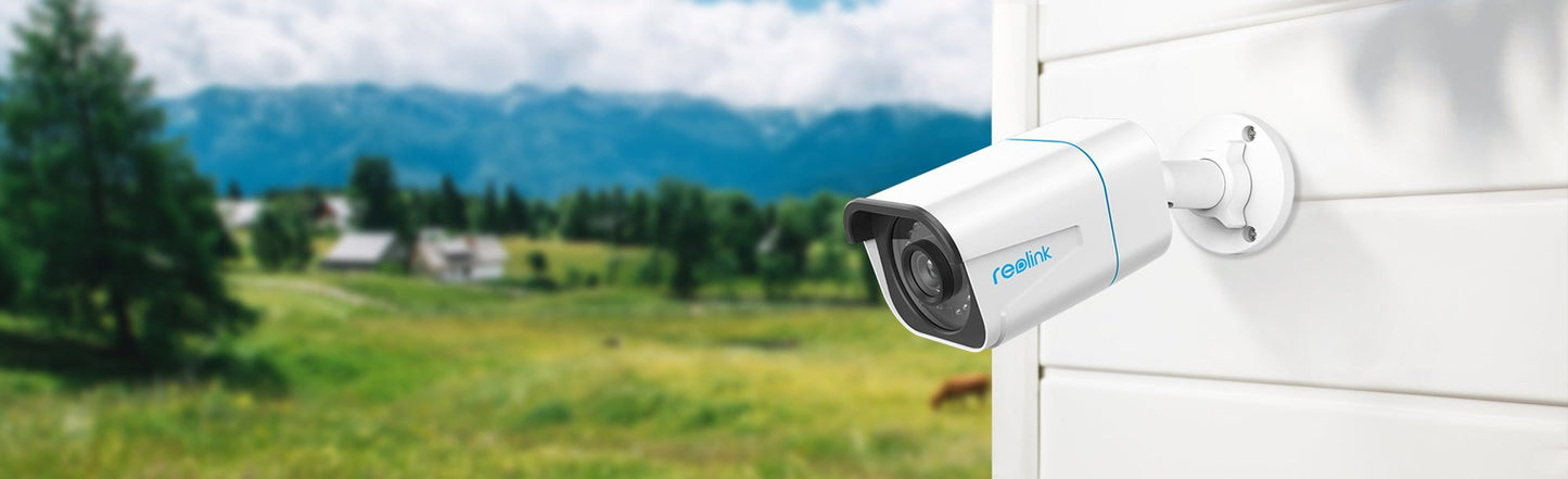 RLC-810A 4K UHD IP PoE Überwachungskamera mit intelligenter Personen- & Autoerkennung - Calitronshop.com