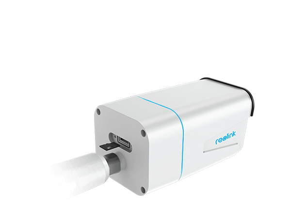 RLC-811A - B4K11 Smarte 4K UHD PoE-Kamera mit 5X Zoom & Spotlight - Calitronshop.com