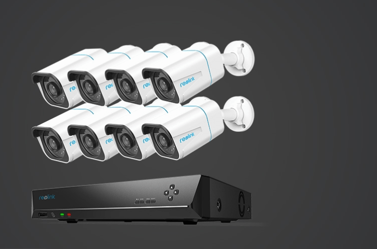 RLK16-5KB8-4T-A Komplett Set mit NVR und 8x 5K Kameras - Calitronshop.com