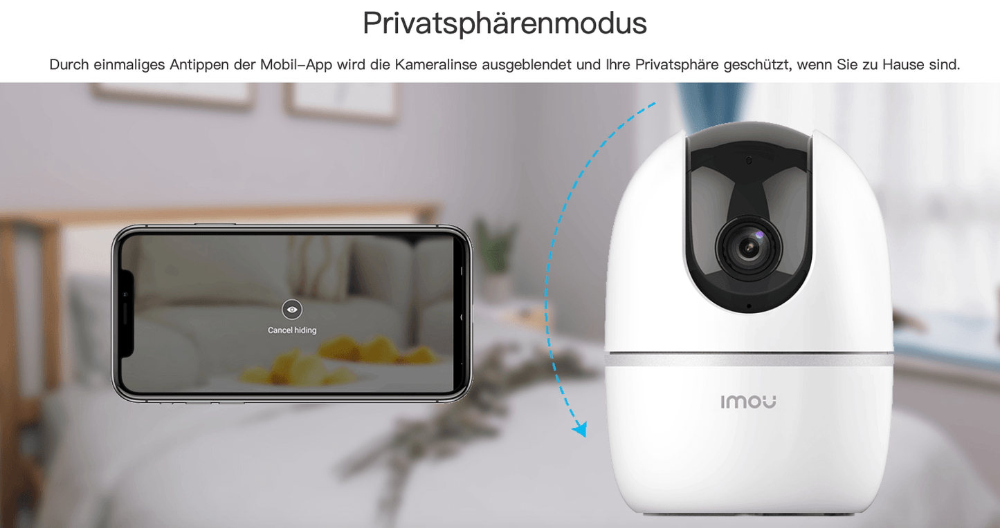 Überwachungskamera A1 IPC A42P B V2 WLAN IMOU 4MP - Calitronshop.com