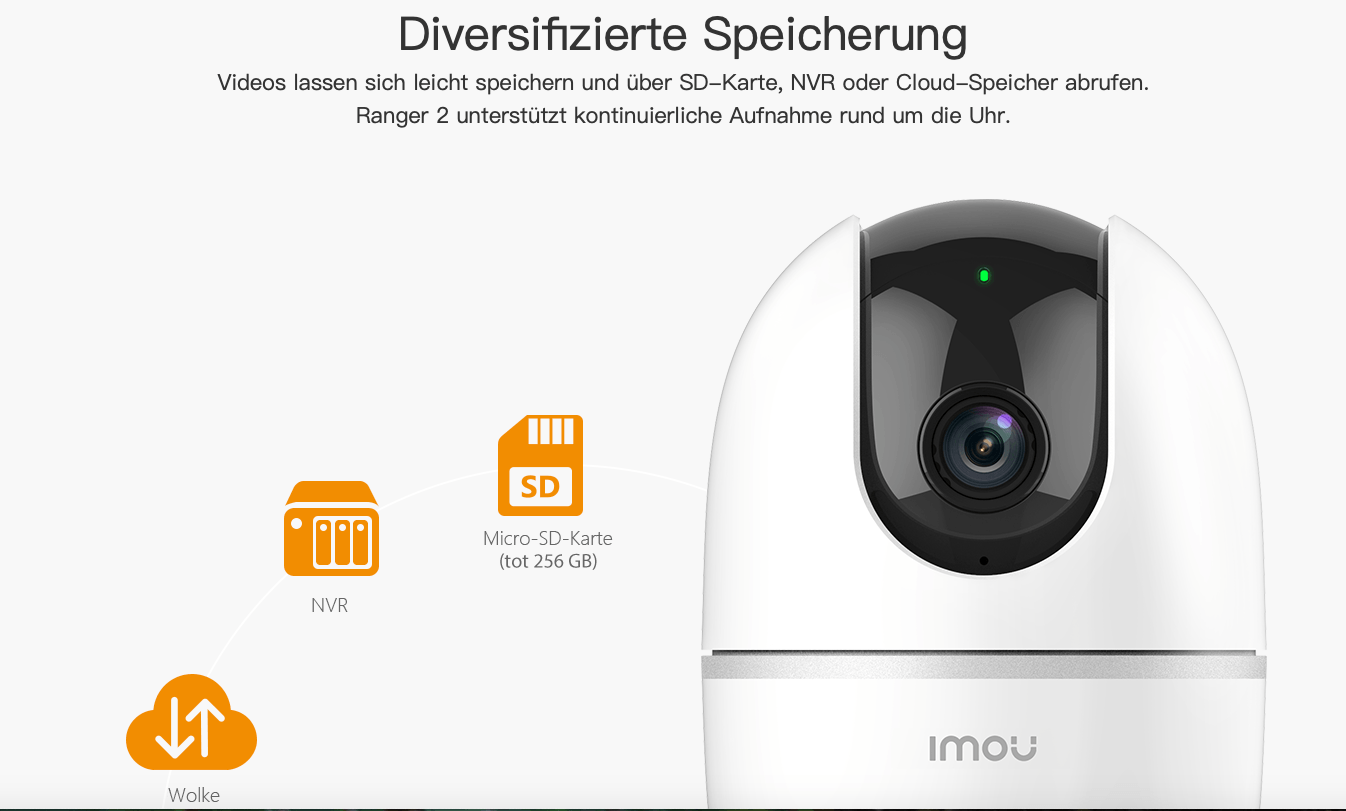Überwachungskamera A1 IPC A42P B V2 WLAN IMOU 4MP - Calitronshop.com