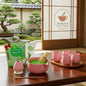 Matcha Set Rosa mit Ausguss Pflaume | 6-teiliges Matcha Geschenkset mit Bio Matcha Zeremonie