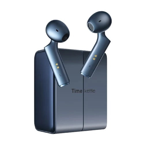 Timekettle W4 – KI-Dolmetscher-Ohrhörer mit 52 Sprachen, Knochenleitungs-Sensor & Echtzeit-Übersetzung