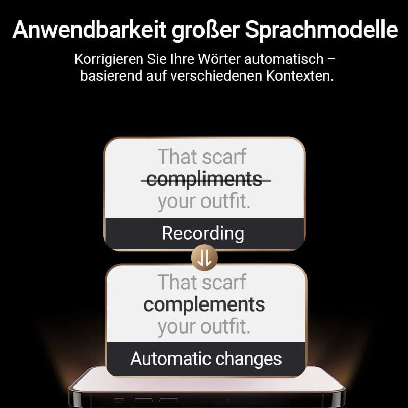 Timekettle W4 – KI-Dolmetscher-Ohrhörer mit 52 Sprachen, Knochenleitungs-Sensor & Echtzeit-Übersetzung