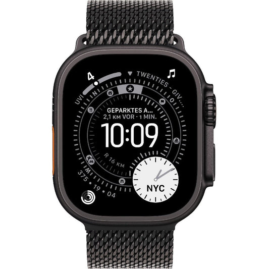 Apple Watch Ultra 3 LTE 49 mm Titan, Schwarz (MF1T4) - Calitronshop.com