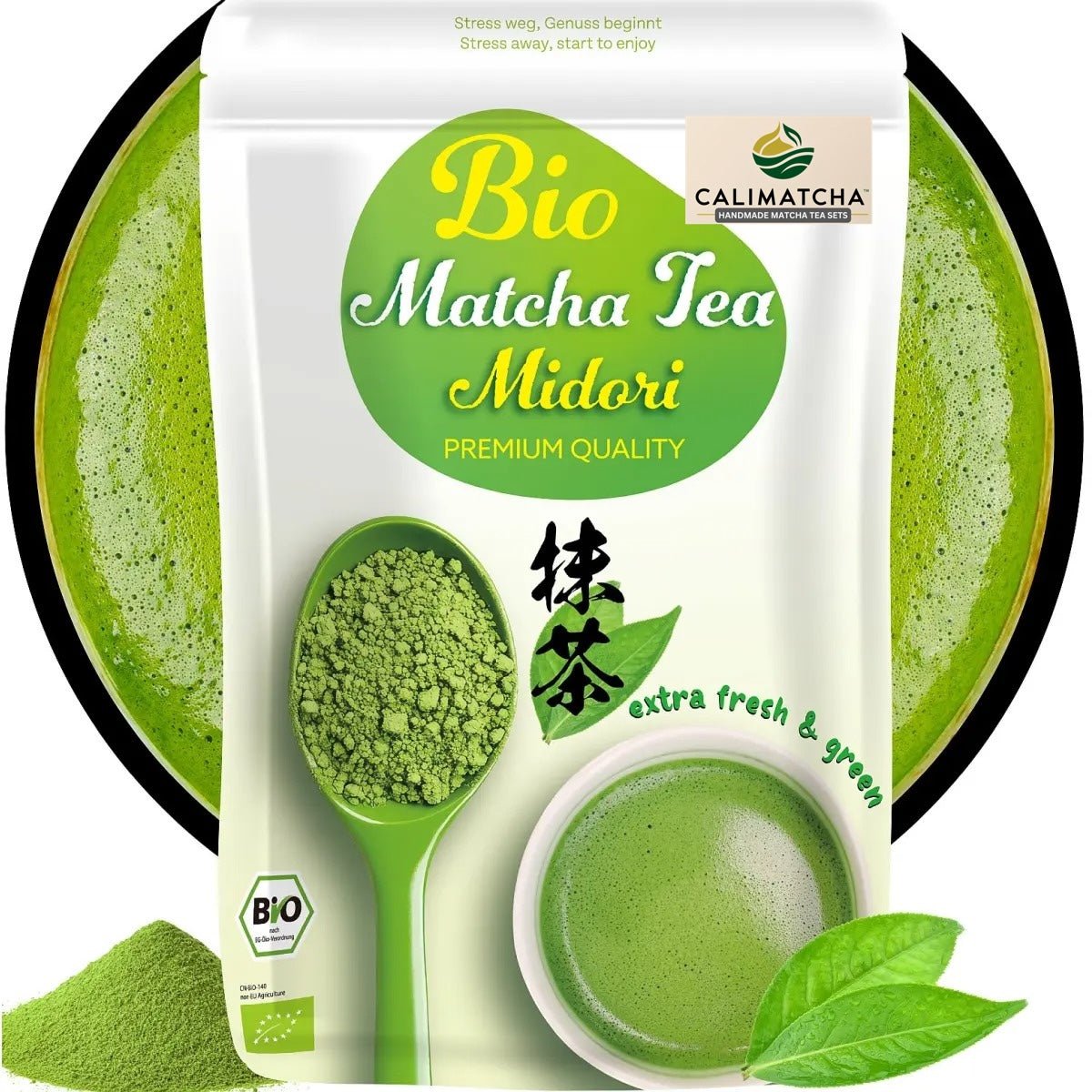 Bio Matcha Premium "Midori", 100g - Calitronshop.com