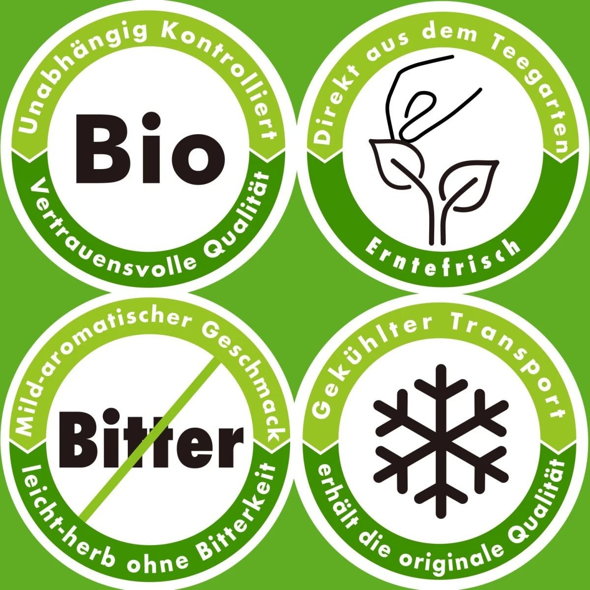 Bio Sencha Grüntee Four Seasons, 250g - Calitronshop.com