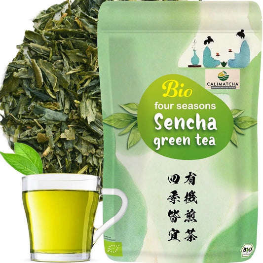 Bio Sencha Grüntee Four Seasons, 250g - Calitronshop.com