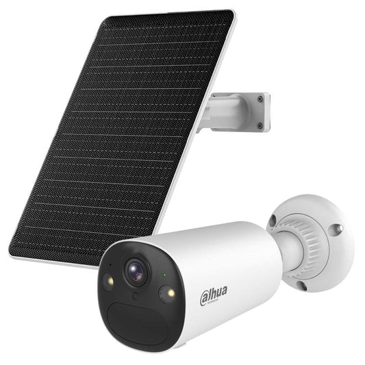 Dahua Apollo Bullet C1 Kit 4G Mobilfunk Überwachungskamera mit AOV, inklusive Solarpanel - Calitronshop.com