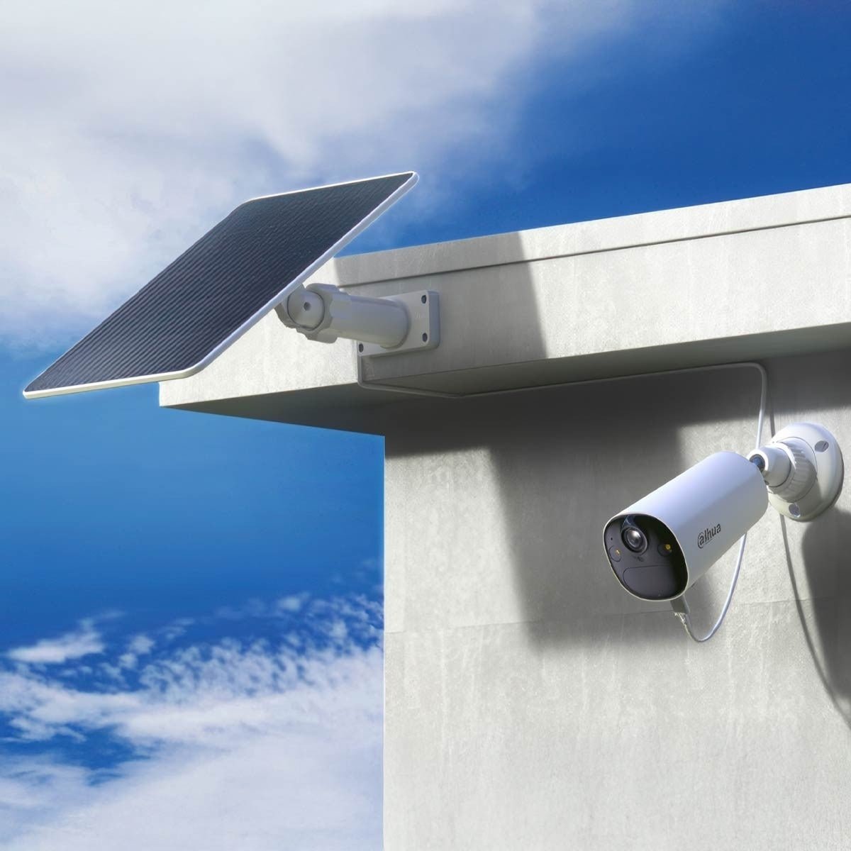 Dahua Apollo Bullet C1 Kit 4G Mobilfunk Überwachungskamera mit AOV, inklusive Solarpanel - Calitronshop.com