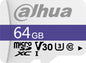 Dahua DHI - TF - C100A 64GB microSD Speicherkarte – V30, mit SD - Adapter - Calitronshop.com