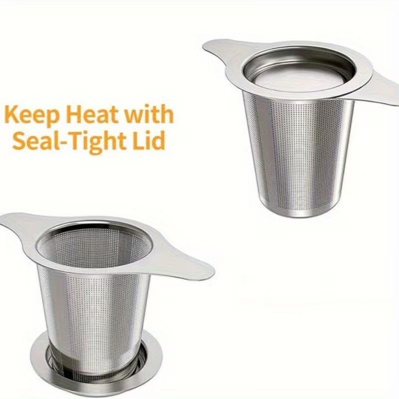 Edelstahl Teefilter mit Doppelgriff - Calitronshop.com