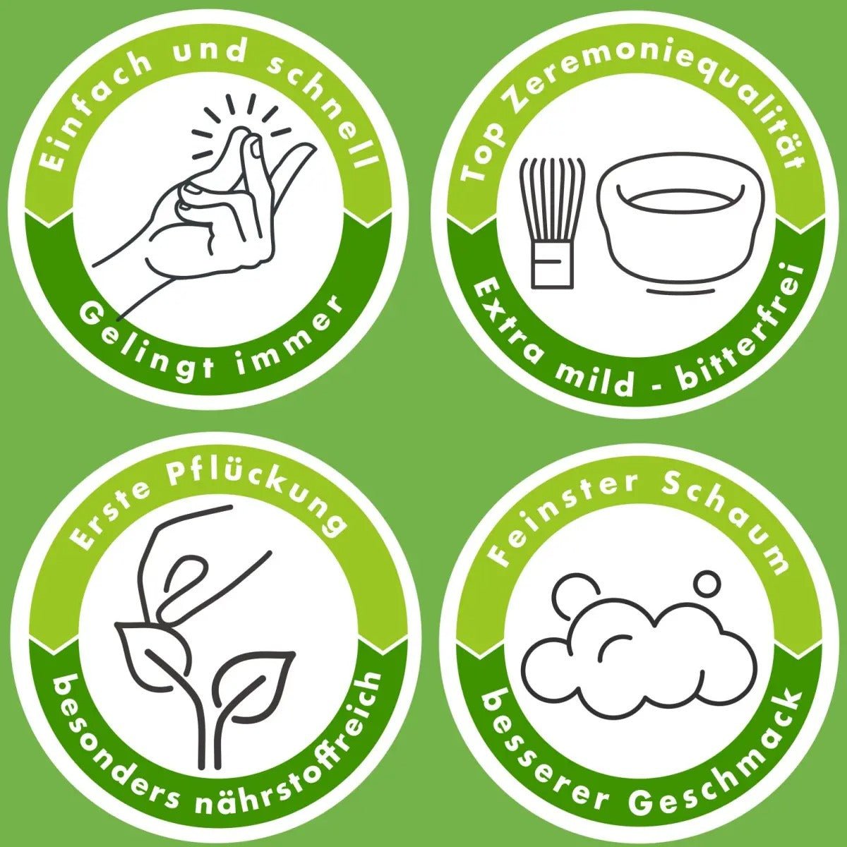 Matcha Kapseln für Nespresso, 20 Stück Ceremonial Bio - Calitronshop.com