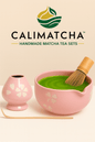 Matcha Latte Set Kirschblüte – grosse Schale mit Ausgiesser - Calitronshop.com