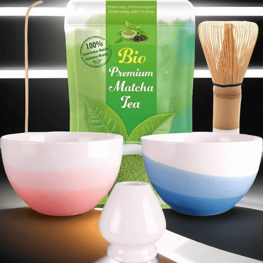 Matcha - Set "Murasaki" mit 30g Bio - Matcha - Calitronshop.com