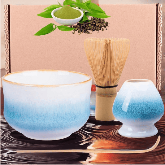 Matcha Tee Set Enzian inkl.Besen - Calitronshop.com