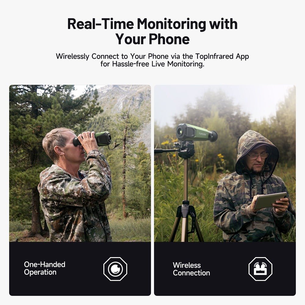 Nachtsicht - Wärmebild Kamera TOPDON TS004 - Jagd, Freizeit, Outdoor - Calitronshop.com