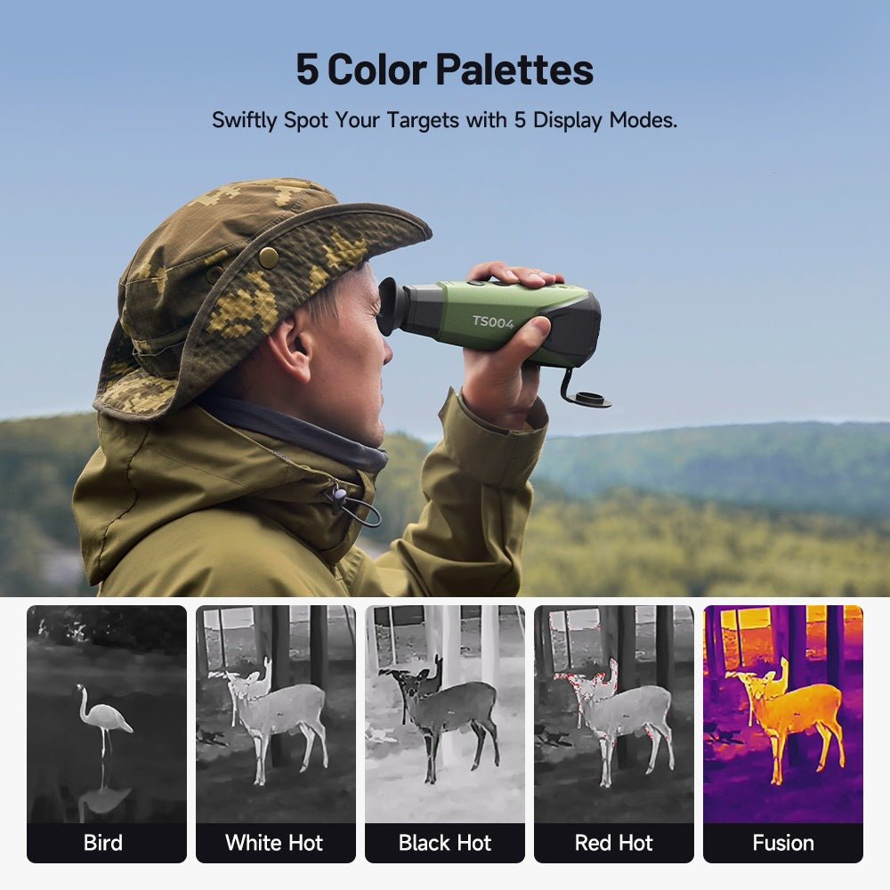 Nachtsicht - Wärmebild Kamera TOPDON TS004 - Jagd, Freizeit, Outdoor - Calitronshop.com