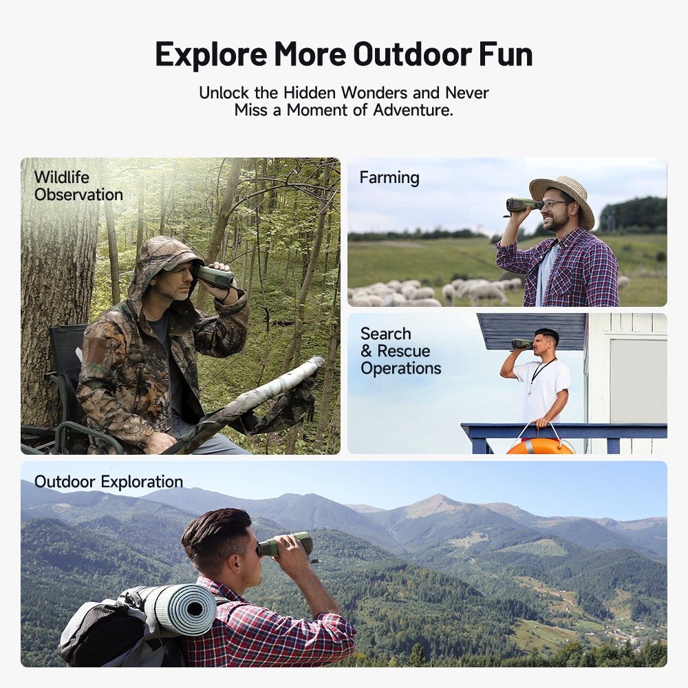 Nachtsicht - Wärmebild Kamera TOPDON TS004 - Jagd, Freizeit, Outdoor - Calitronshop.com