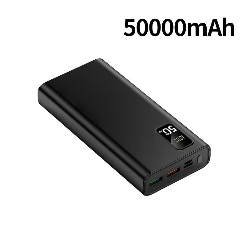 Powerbank 50000mAh mit Type - C Schnellladung & LED - Anzeige - Calitronshop.com