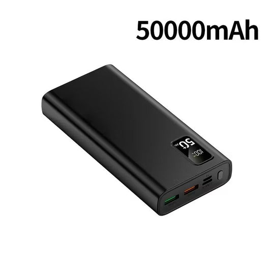 Powerbank 50000mAh mit Type - C Schnellladung & LED - Anzeige - Calitronshop.com