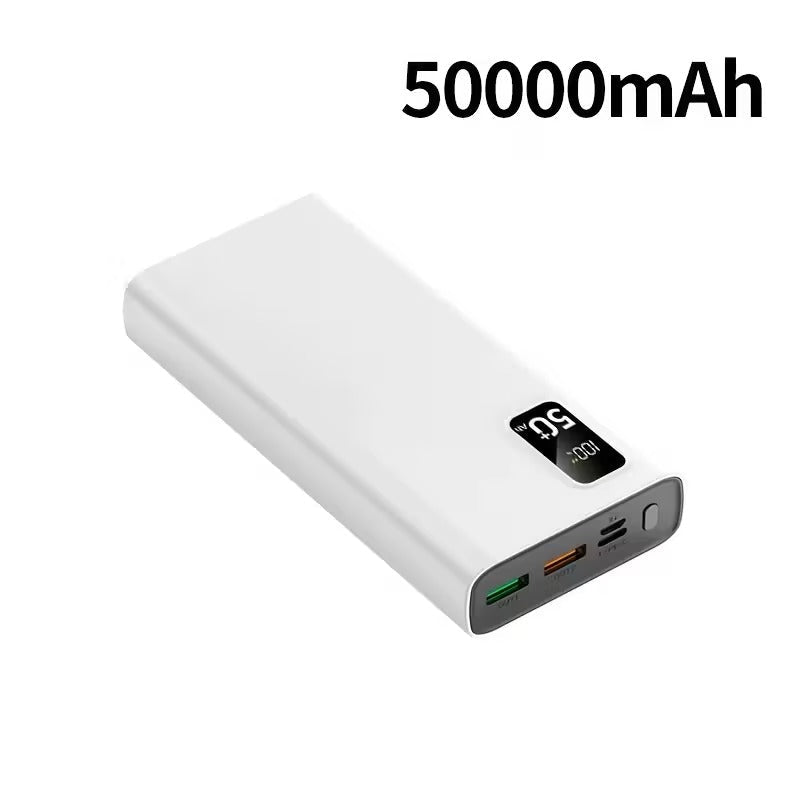 Powerbank 50000mAh mit Type - C Schnellladung & LED - Anzeige - Calitronshop.com